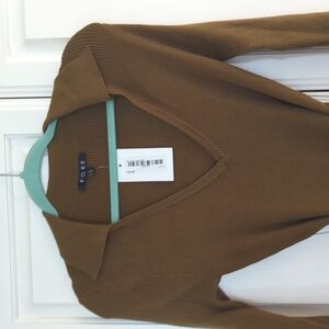 Women's Olive Green Sweater Dress